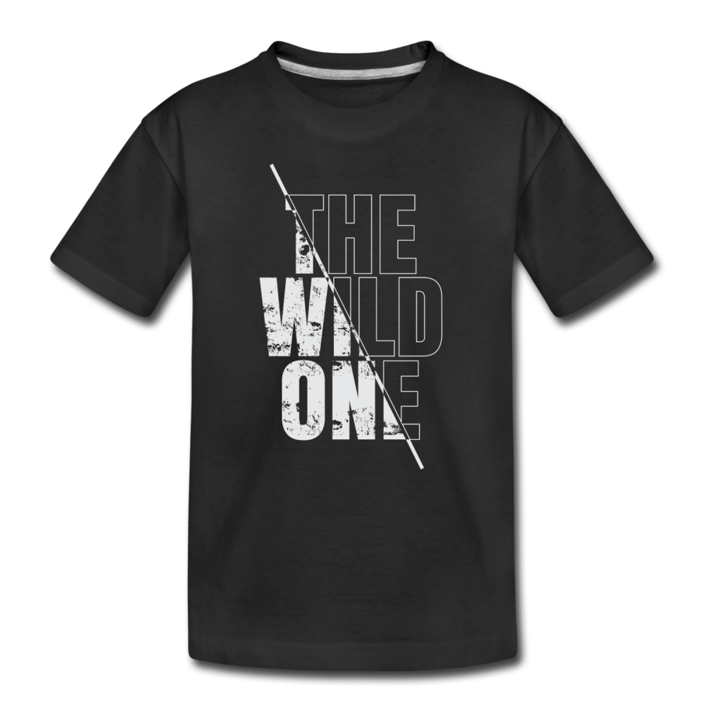 The Wild One Kids T-Shirt - black