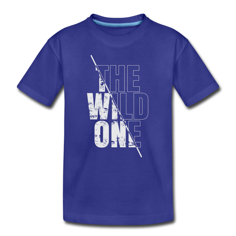 The Wild One Kids T-Shirt - royal blue