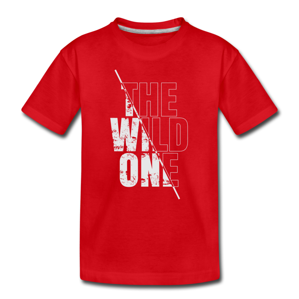 The Wild One Kids T-Shirt - red