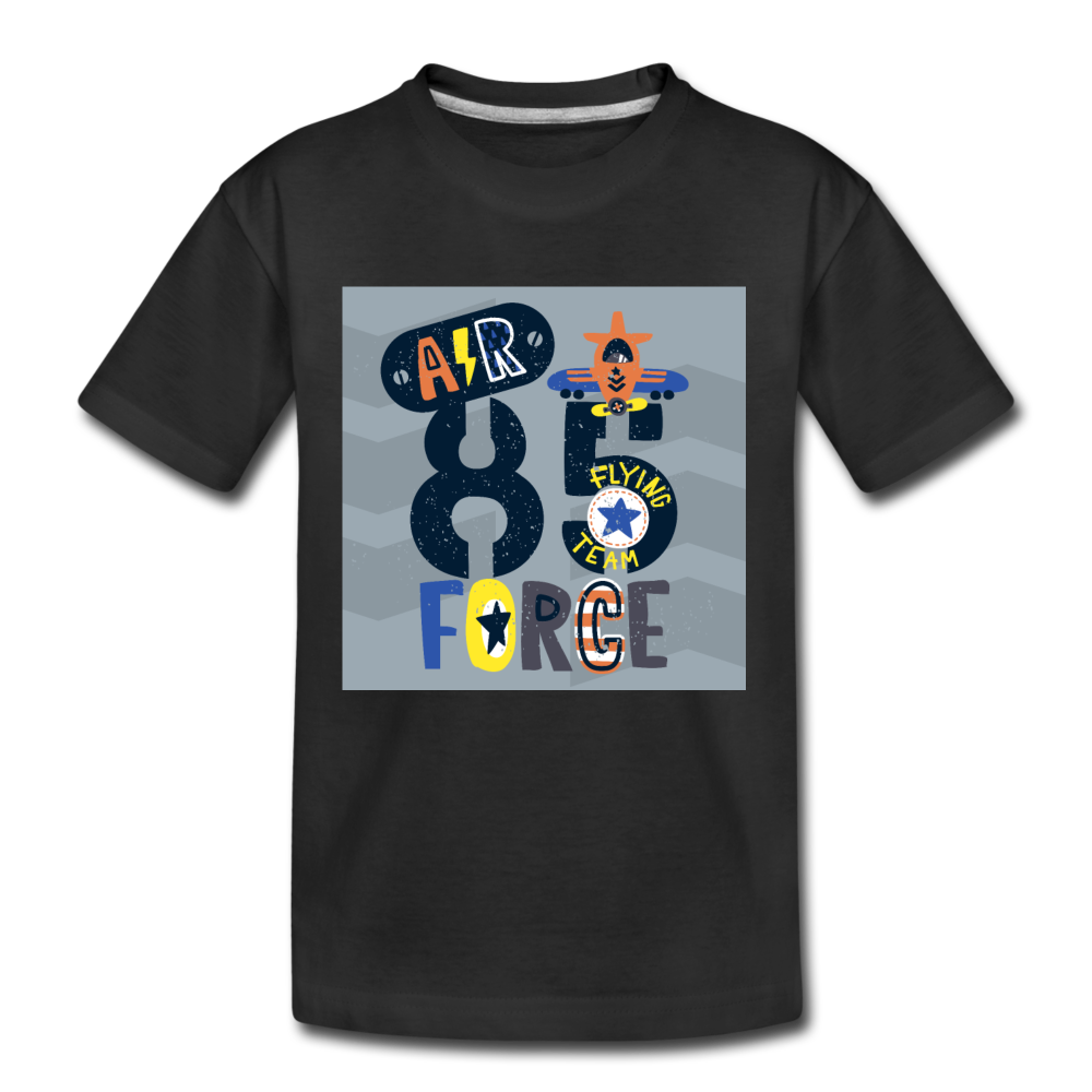 Air Force Kids T-Shirt - black