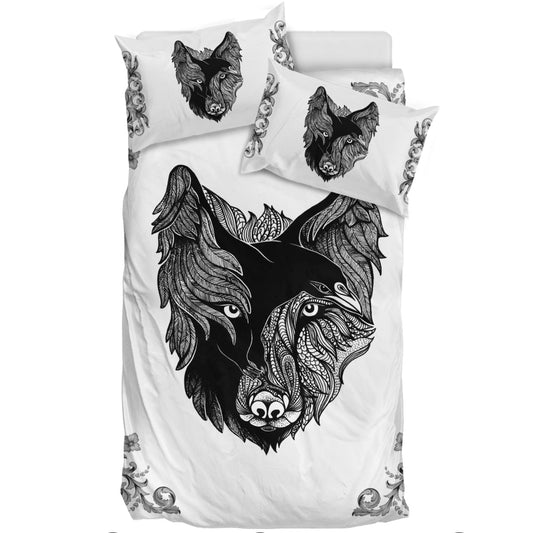 Wolf and Raven - Bedding Set